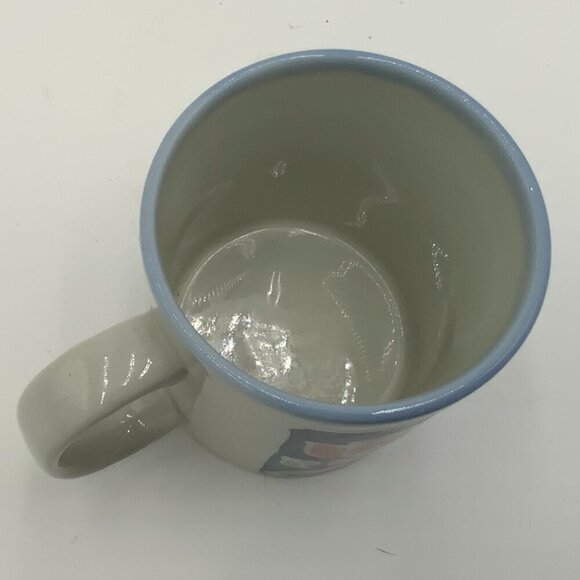 Vintage Otagiri Japan Red Rose Pattern Artwork By Lynn Digby Coffee Mug - Picture 6 of 6